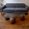 Black Kidney Coffee Table