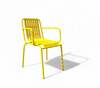 Yellow Outdoor Metal Chairs