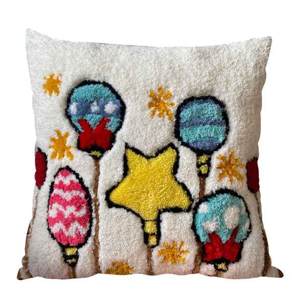 Hand Tufted Cushion - 37x37 cm