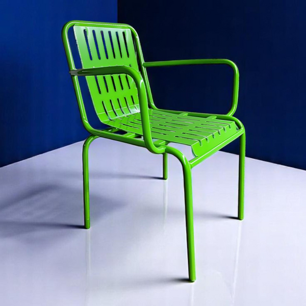 Green Outdoor Metal Chairs