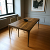 Midcentury Solid Walnut Table