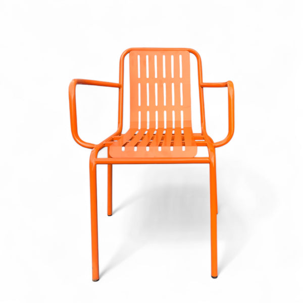 Orange Outdoor Metal Chairs