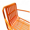 Orange Outdoor Metal Chairs
