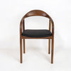 Mid Century Solid Walnut Dining Chair