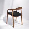 Mid Century Solid Walnut Dining Chair