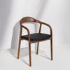 Mid Century Solid Walnut Dining Chair