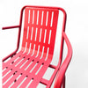 Red Outdoor Metal Chairs