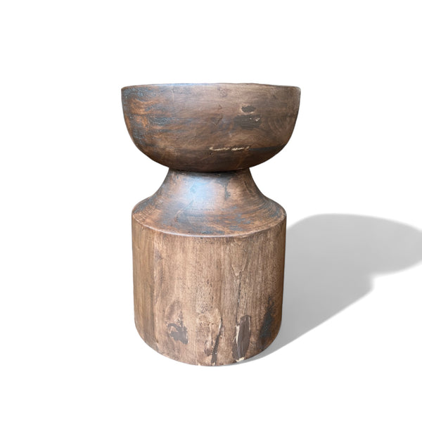 Rustic Wood Stool