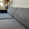 3 Seater Sofa Bed With Wood Legs and Easy Flip Mechanism
