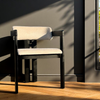 Ebony Wood Dining Chair