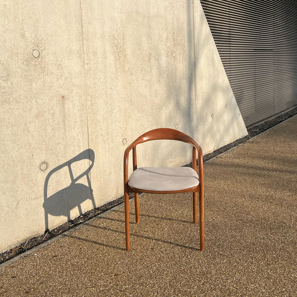Set of 4 Mid Century Modern Wooden Walnut Colour Dining Chair