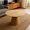 Natural Solid Wood Coffee Table