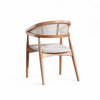 Rattan Cane Arc Chair