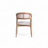 Rattan Cane Arc Chair