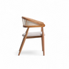 Rattan Cane Arc Chair