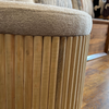 Natural Ottoman Pouffe