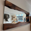 Live Edge Walnut Wood Mirror