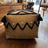 Jute Punch Woven Pouffe