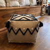 Jute Punch Woven Pouffe