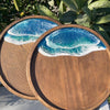 Sea Wave Resin Dark Plate