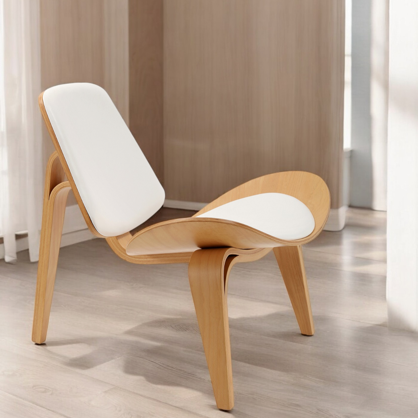 Table Chair Shell Natural Shell Lounge Chair – Ceviz London