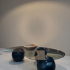 Black Kidney Coffee Table