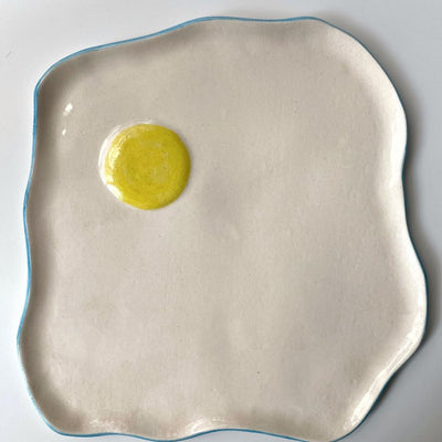 Ceramic Egg Plate