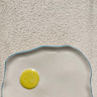 Ceramic Egg Plate