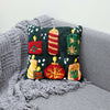 Handmade Tufted Christmas Ornaments Cushion - 37x37 cm