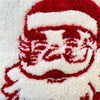 Hand Tufted Christmas Santa Cushion - 37x37 cm