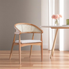 Rattan Cane Arc Chair