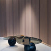 Black Kidney Coffee Table