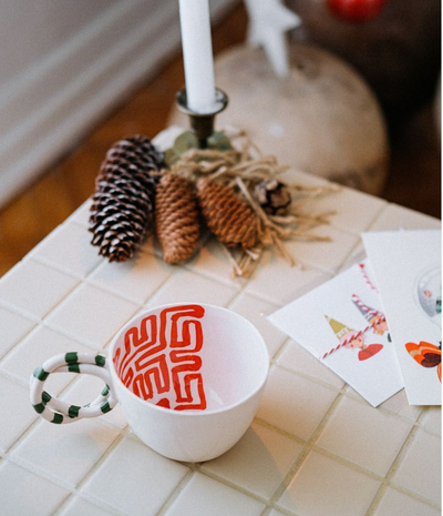 Maze Ceramic Mug