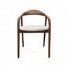 Mid Century Modern Wooden Walnut Colour Dining Chair