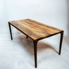 Midcentury Solid Walnut Table