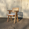 Rattan Dining Chair with Armrest