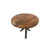 Round Walnut Table