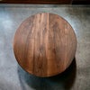 Round Walnut Table